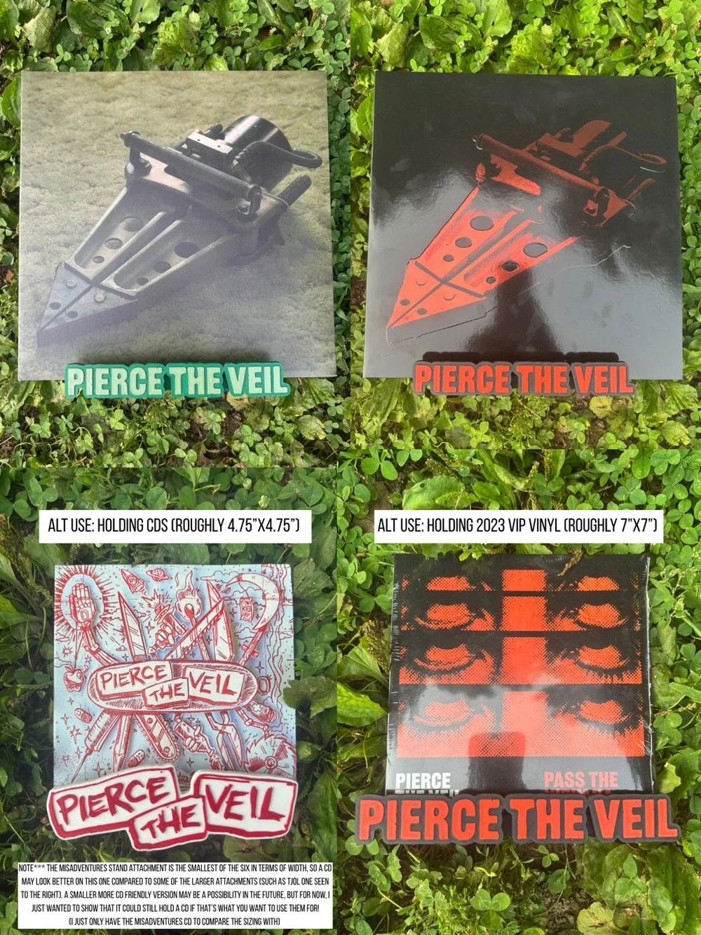 Pierce The Veil Vinyl Shelves (Bundle of 6)